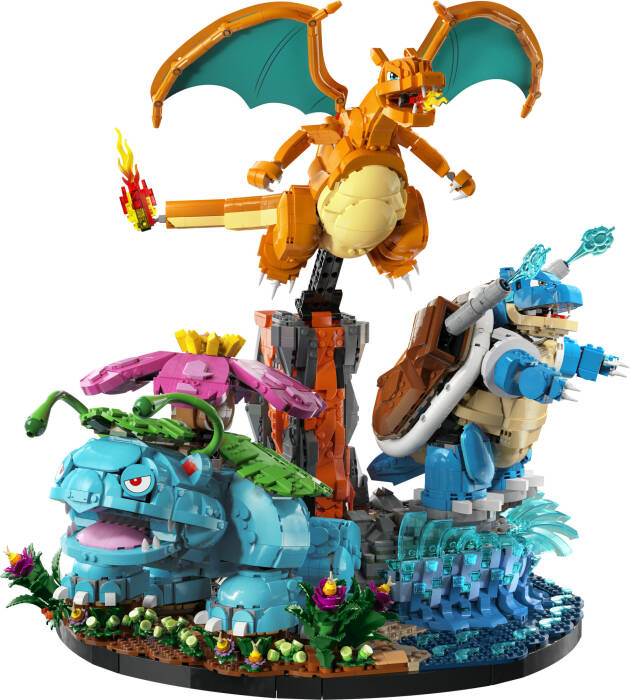 72153 LEGO® Pokémon Venusaur, Charizard ve Blastoise