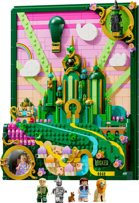 75685 LEGO® Wicked Emerald City Duvar Tablosu