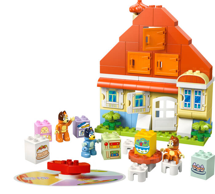 10459 LEGO® DUPLO® Bluey Bluey Ailesinin Evi ve Hafıza Oyunu